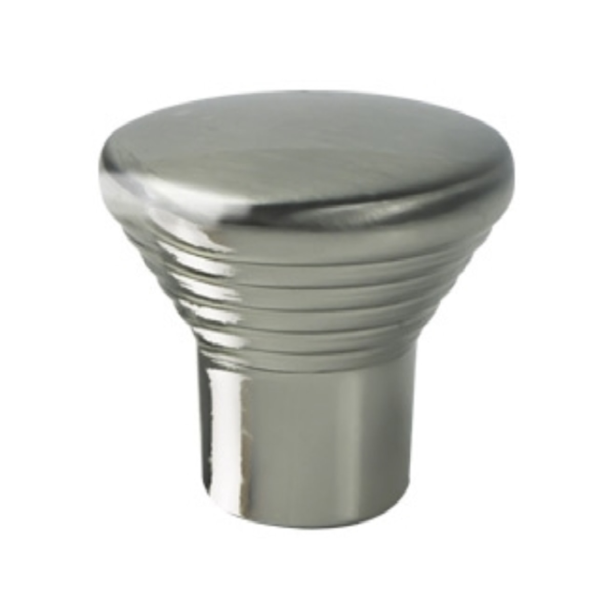 Imagen 0 de Pomo Zamak Niquelado Stool Ø 23 mm
