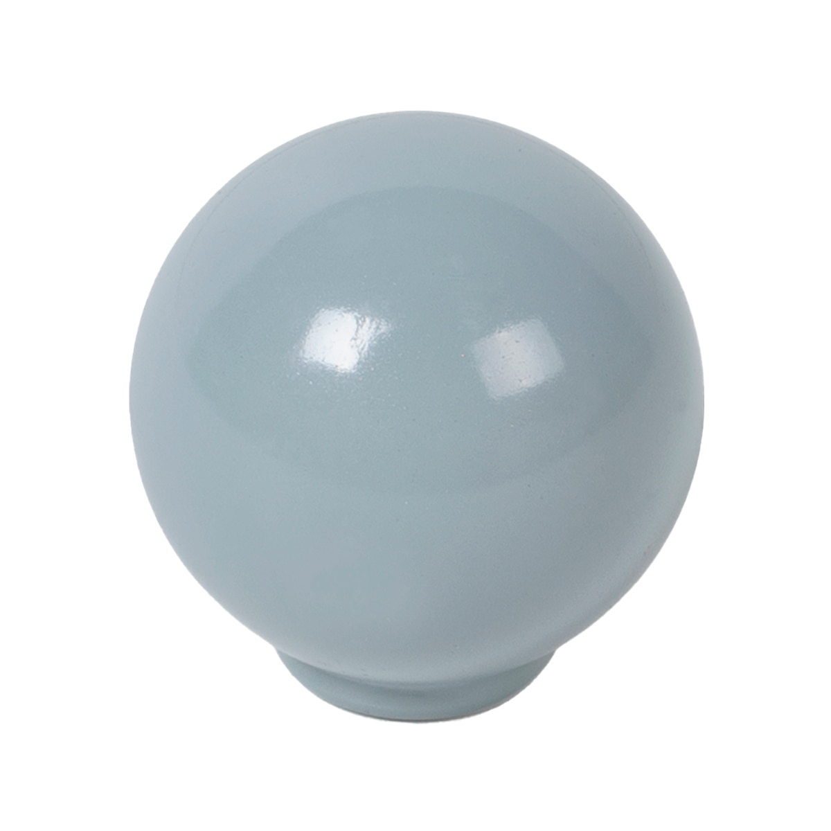 Maçaneta ABS Bola Brilhante - Ø 29 mm Cinzento-1