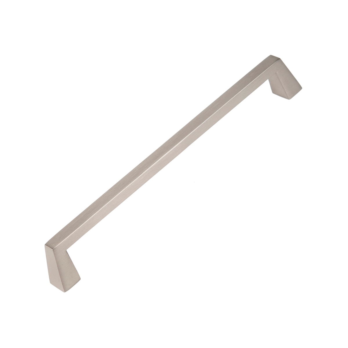 Asa Zamak Acabado Inox Mate 128 mm Acero Inox-1