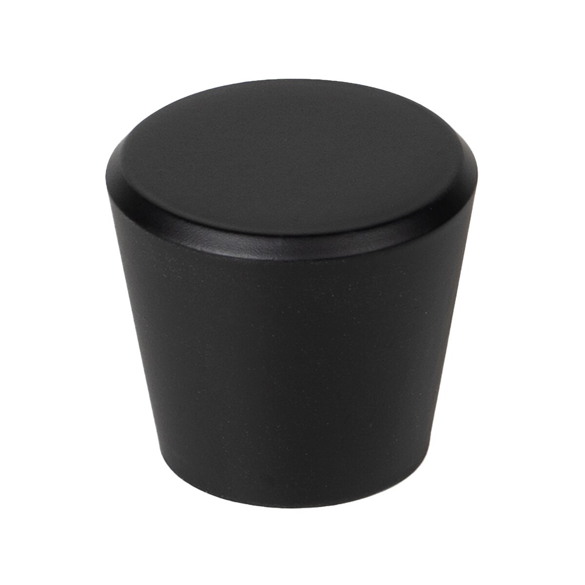 Imagen 0 de Pomo Zamak Pintado en  Negro Mate