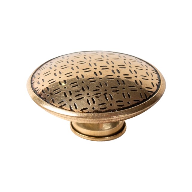 Imagen 0 de Pomo Latón Grabado 42 mm