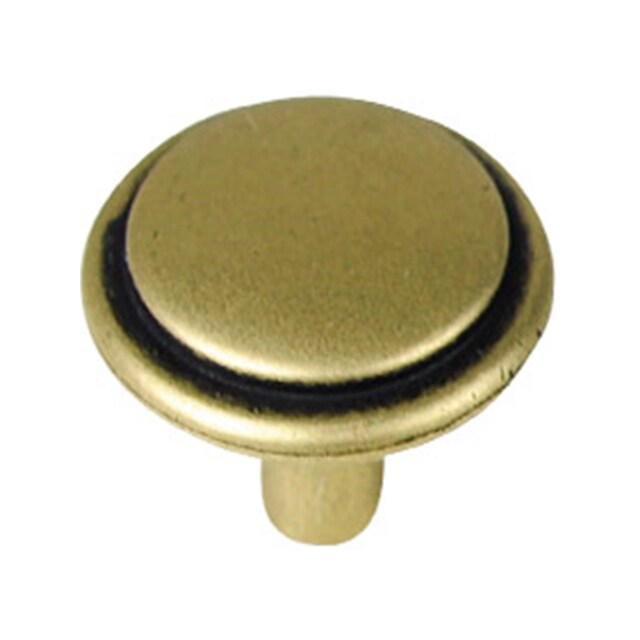 Imagen 0 de Pomo Zamak Acabado Bronce Envejecido 30 mm