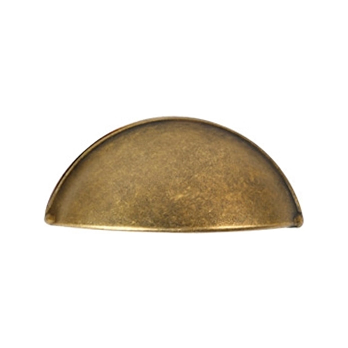 Pomo Zamak Acabado Bronce Concha Lisa 64 mm Bronce-1