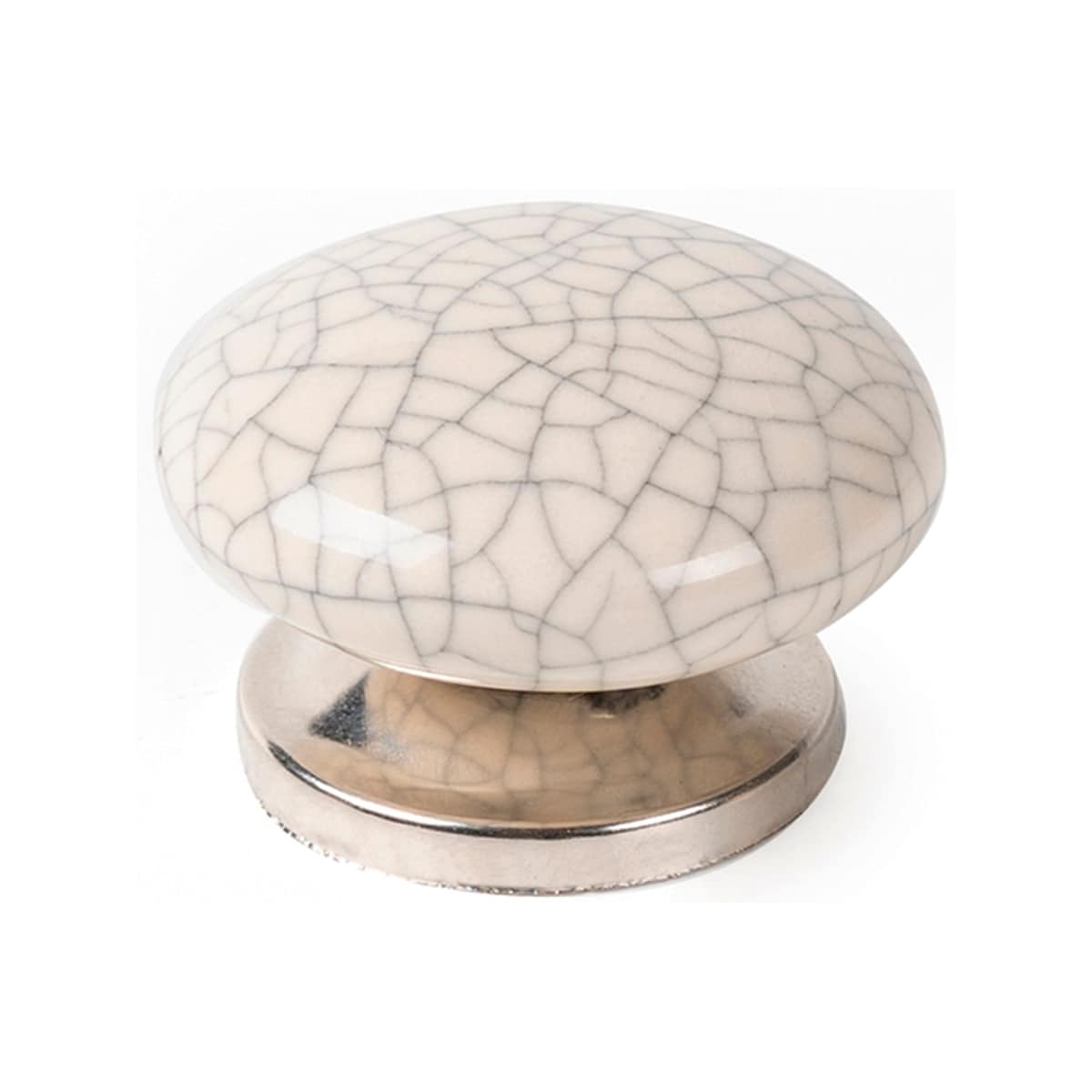 Pomo Cerámica Porcelánica 38 mm Blanco-1