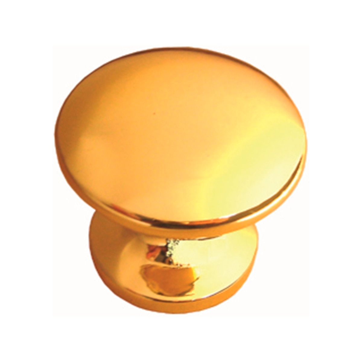 Imagen 0 de Pomo Zamak Acabado Oro Brillo 30 mm