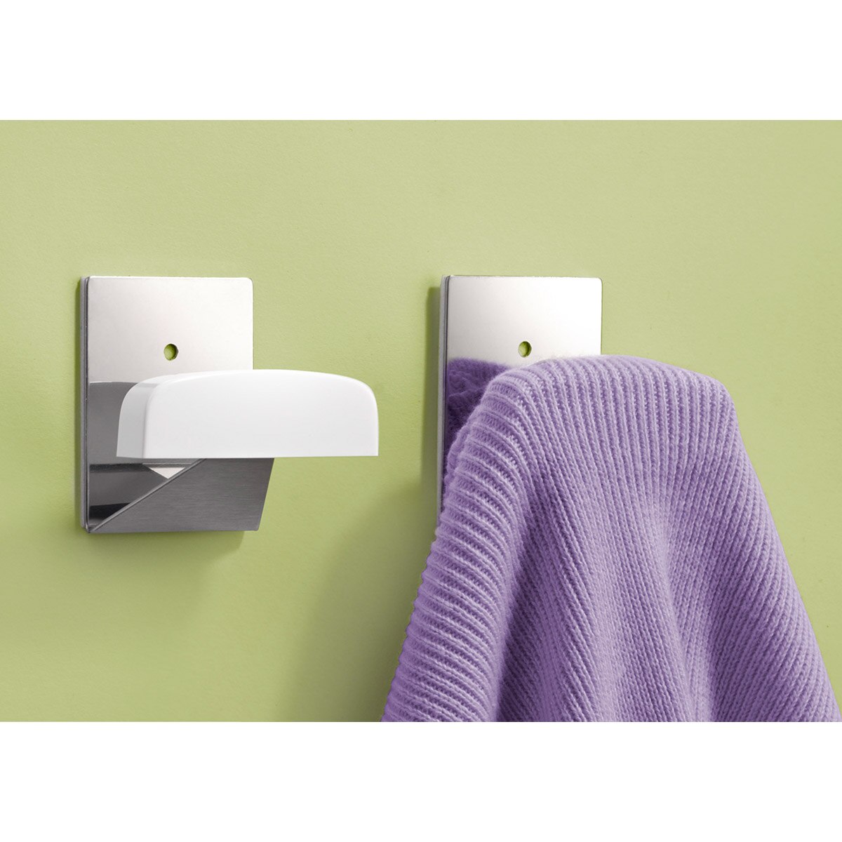 Colgador Adhesivo Estándar - Ud Blanco-3