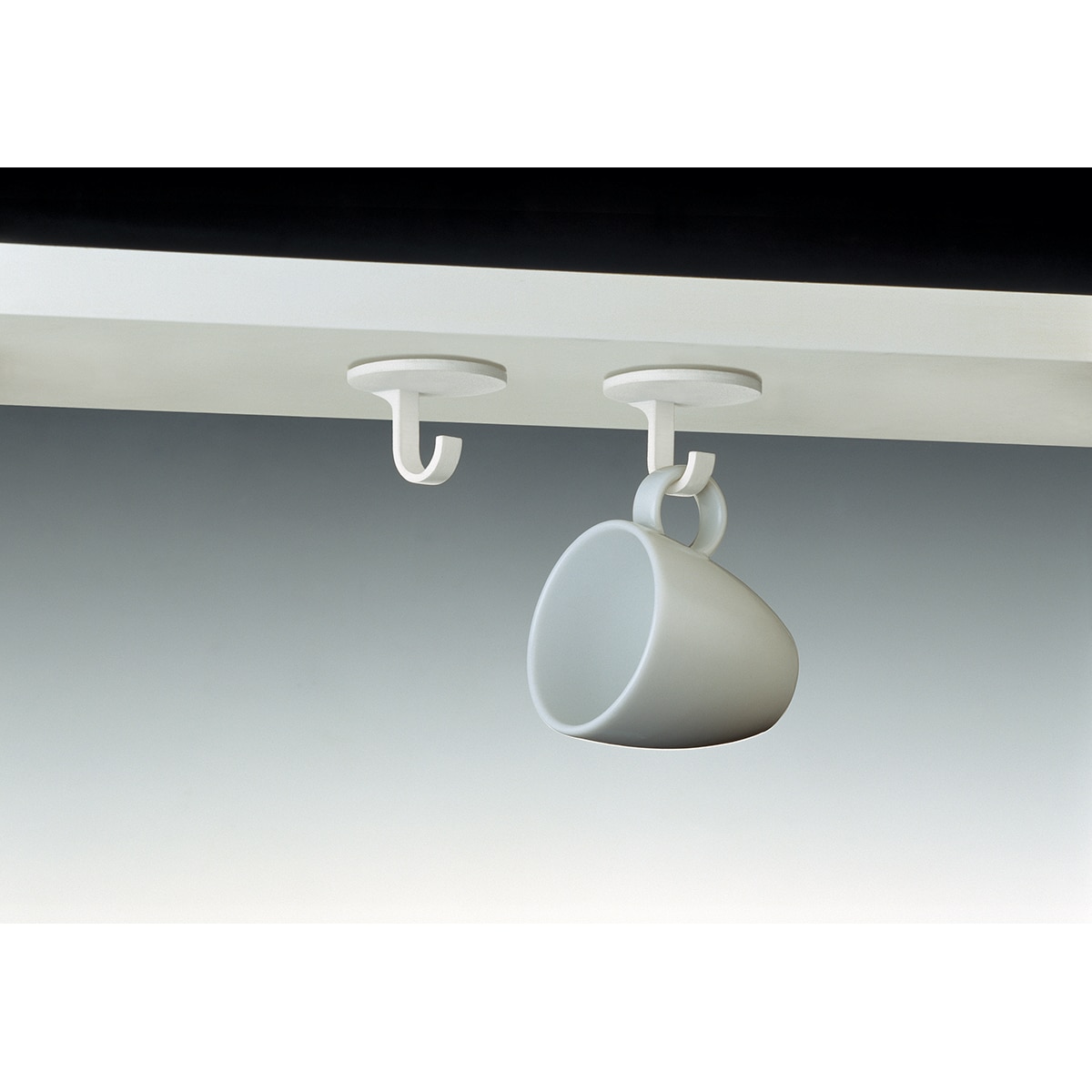 Colgador Adhesivo Techo - 4 Uds Blanco-3