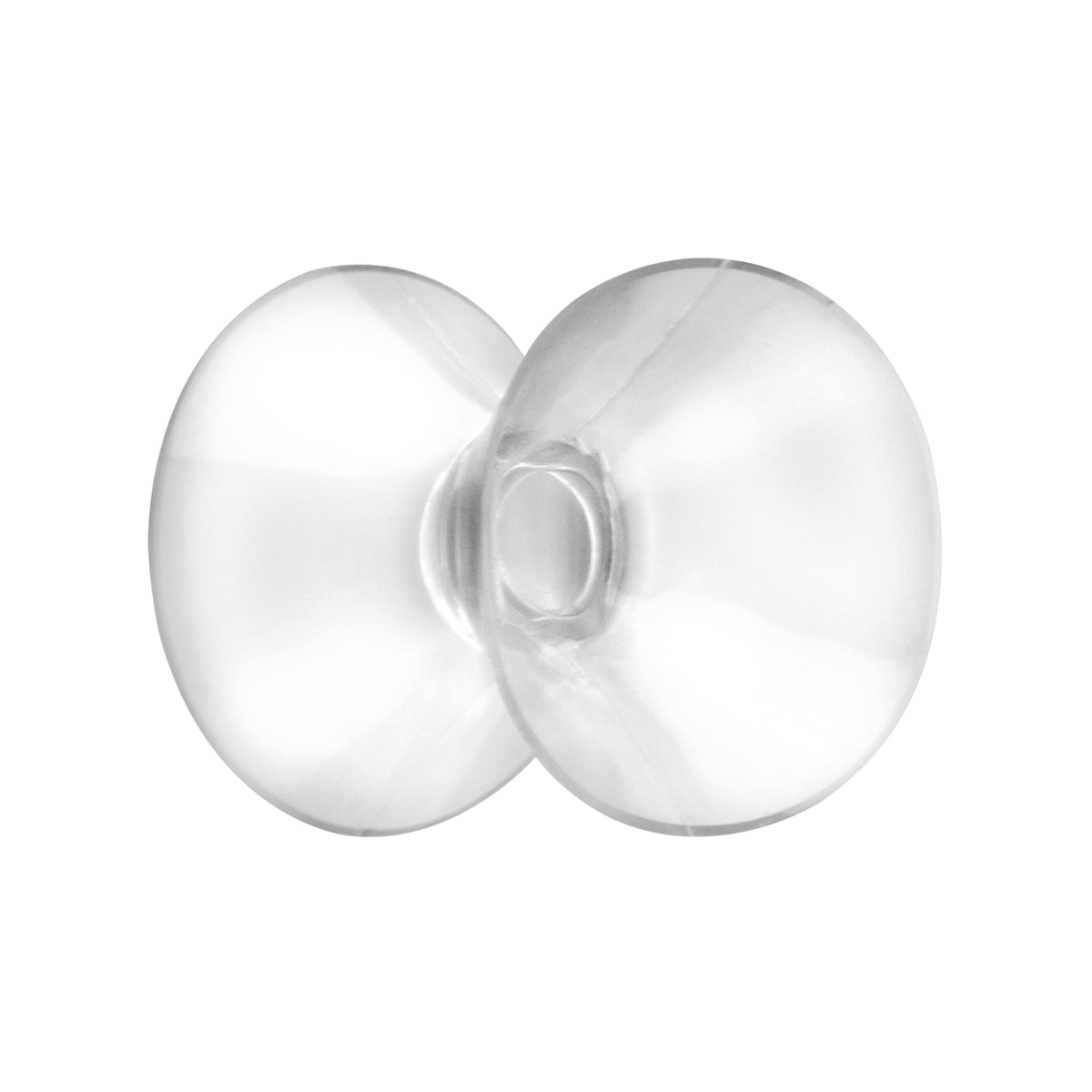 Ventosa Doble Ø 31 mm Cristal-1
