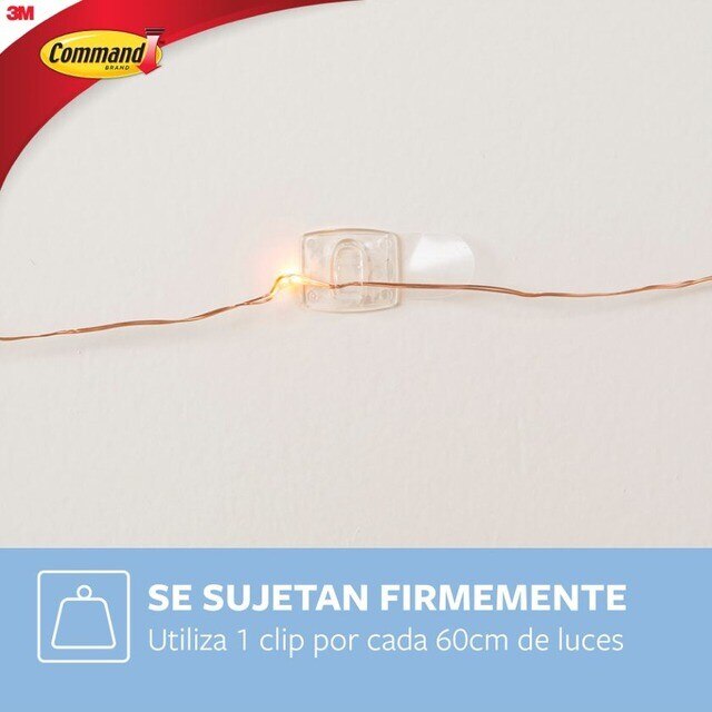 Mini Clips Adhesivos Transparentes 20 Uds Cristal-6