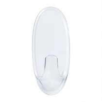 Ganchos Medianos Transparentes 2 Uds Cristal-2