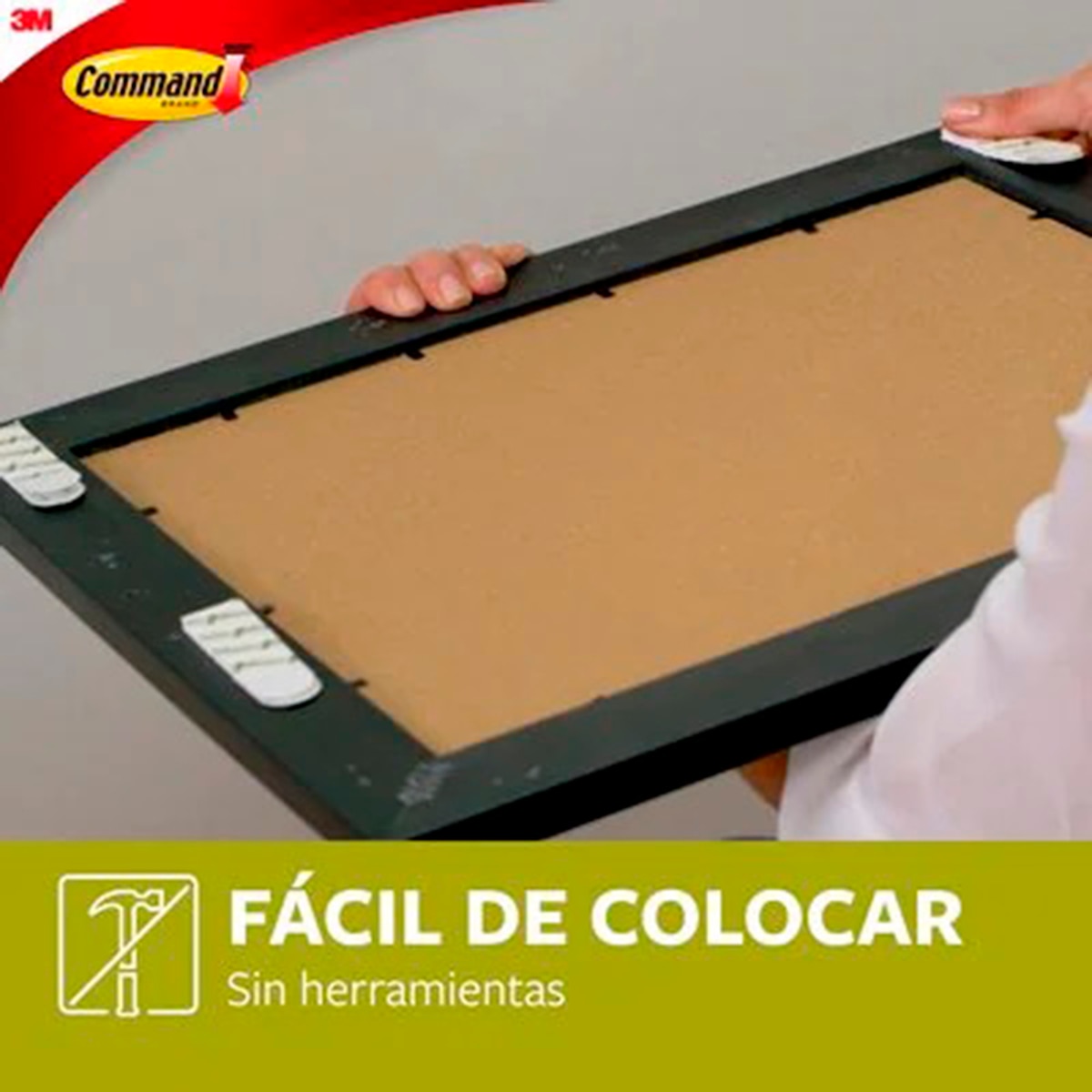 Tiras Colgar Cuadros Pack 8 Uds Grandes + 4 Uds Medianas Blanco-7