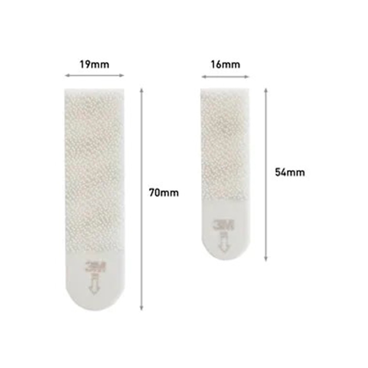 Tiras Colgar Cuadros Pack 8 Uds Medianas + 4 Uds Pequeñas Blanco-4