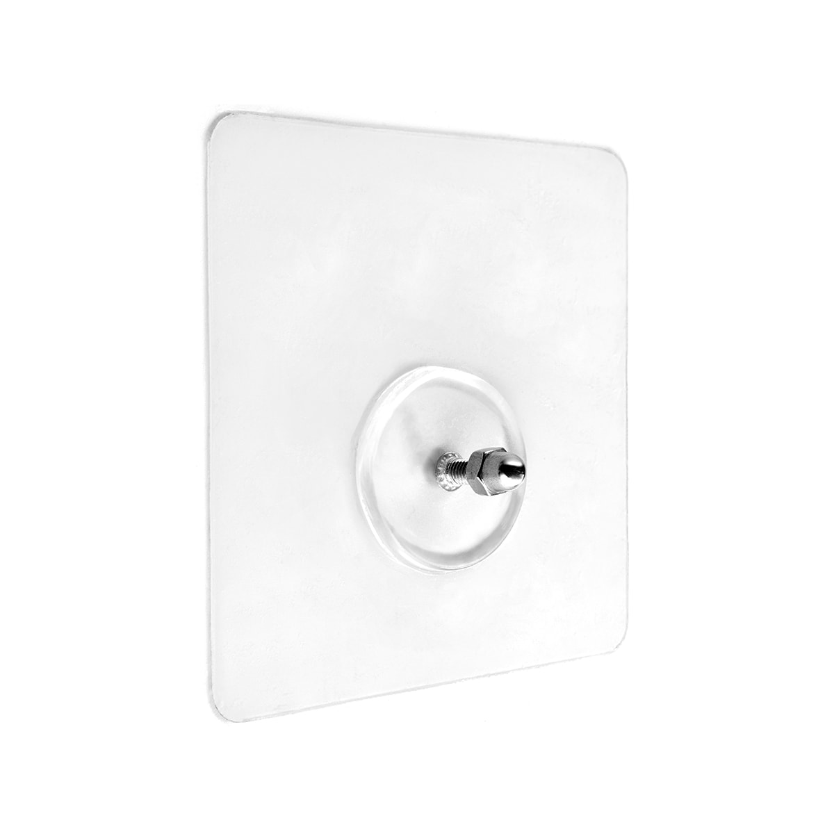 Suporte de Fixação Reutilizável com Rosca - 2 Unid. Transparente-1