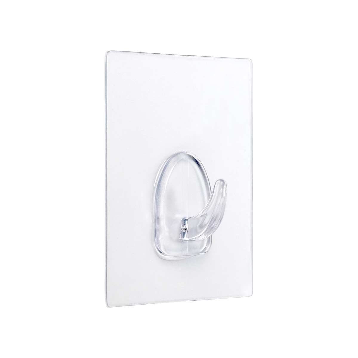 Colgador Autoadherente Reutilizable Transparente-1