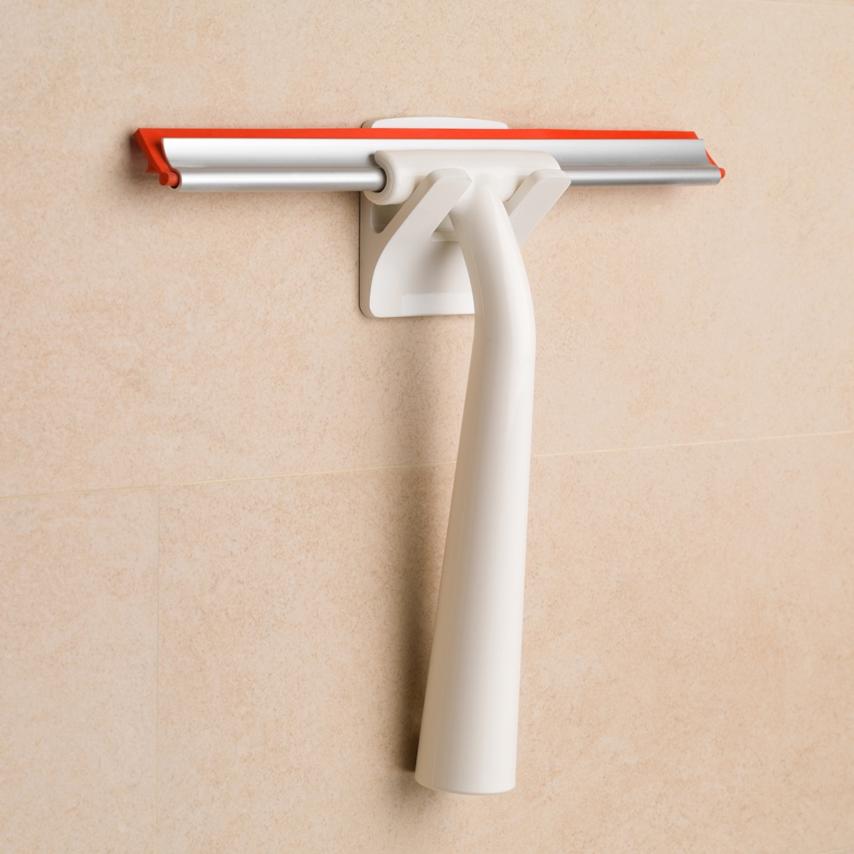Colgador Adhesivo Resistente al agua Rama Doble Blanco-3