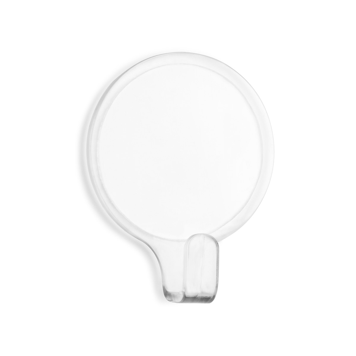 Colgador Adhesivo Circular Transparente - 2 Uds Transparente-1