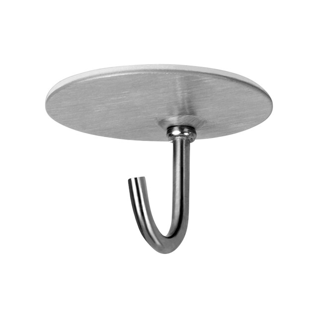 Imagen 0 de Colgador Adhesivo Circular Acero Inoxidable - 2 Uds
