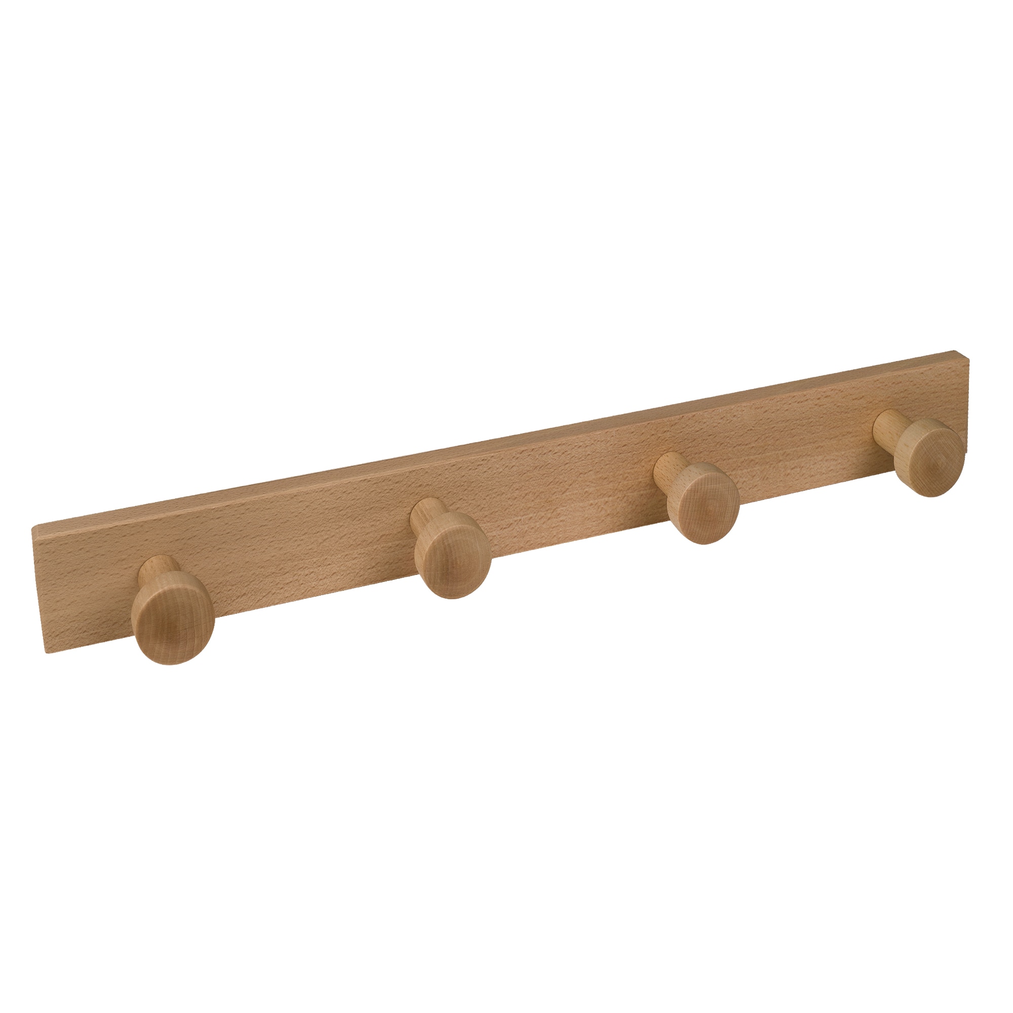 Percha Madera 4 Colgadores 913HVHNV Haya natural-1