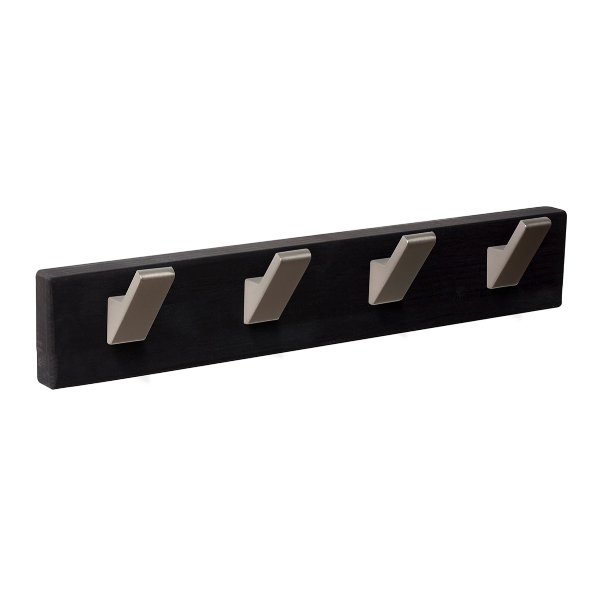 Imagen 0 de Percha Madera y Zamak 4 Colgadores 9108NEIN