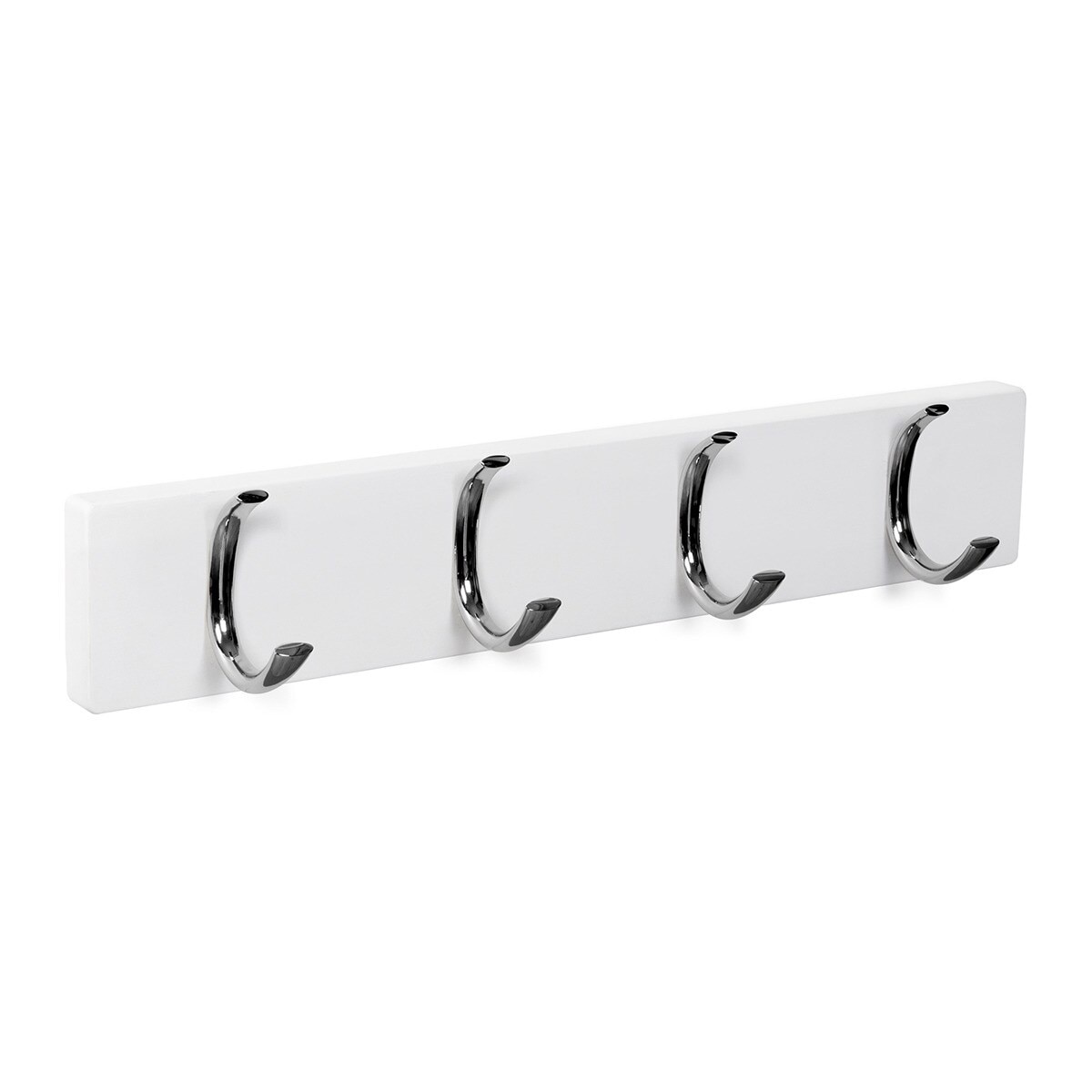 Imagen 0 de Percha Madera y Zamak 4 Colgadores 9105BLCR
