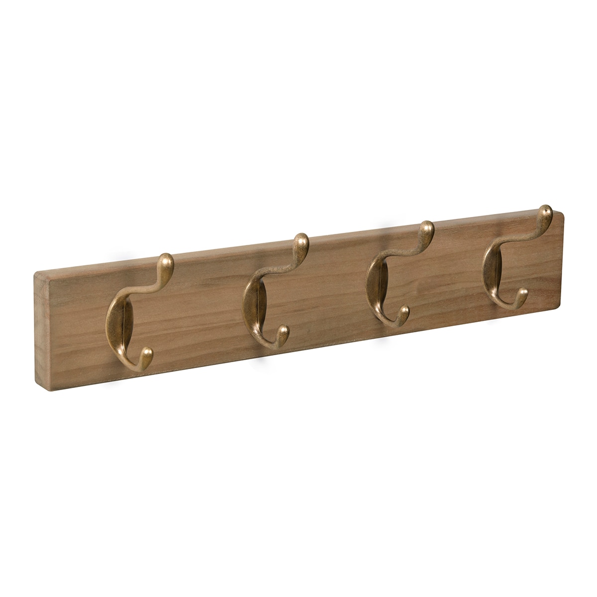 Imagen 0 de Percha Madera y Zamak 4 Colgadores 9101HVBR