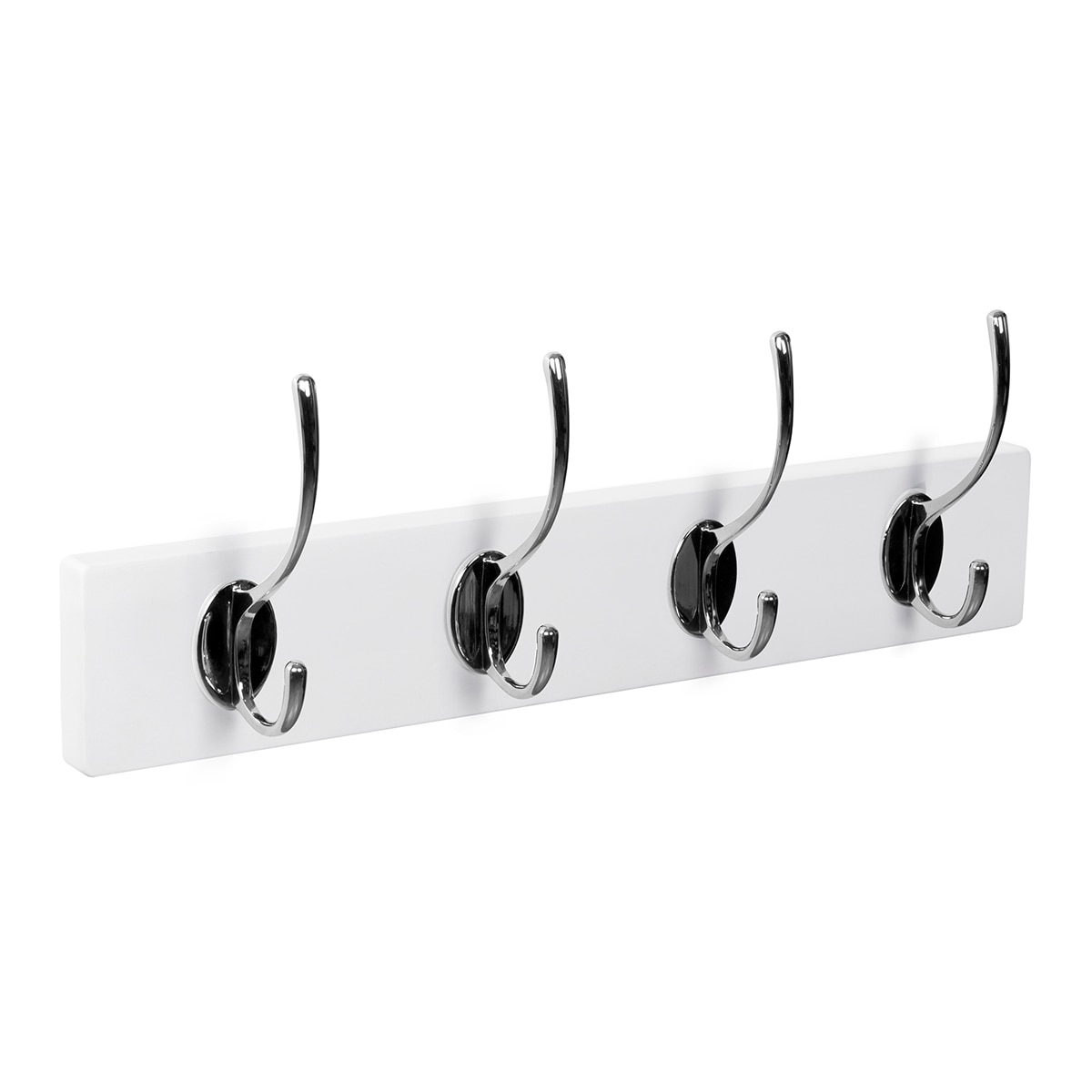 Imagen 0 de Percha Madera y Zamak 4 Colgadores 9103BLCR