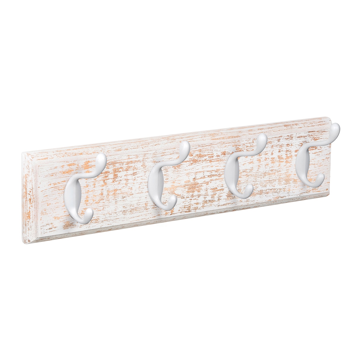 Imagen 0 de Percha Madera y Zamak 4 Colgadores 9501BLBL
