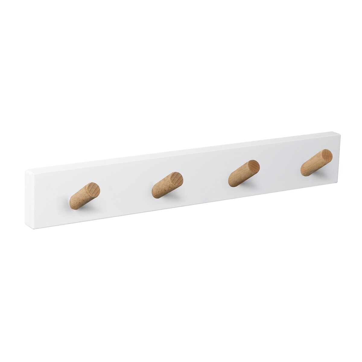 Imagen 0 de Percha Madera y Zamak 4 Colgadores 9400BLHN4