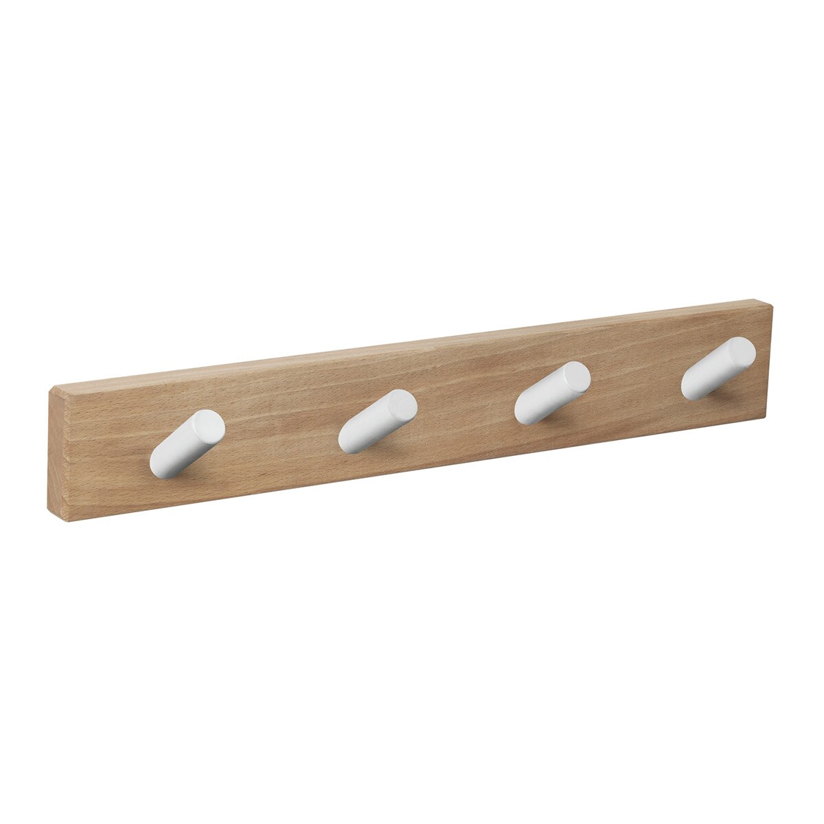 Imagen 0 de Percha Madera y Zamak 4 Colgadores 9400HNBL4