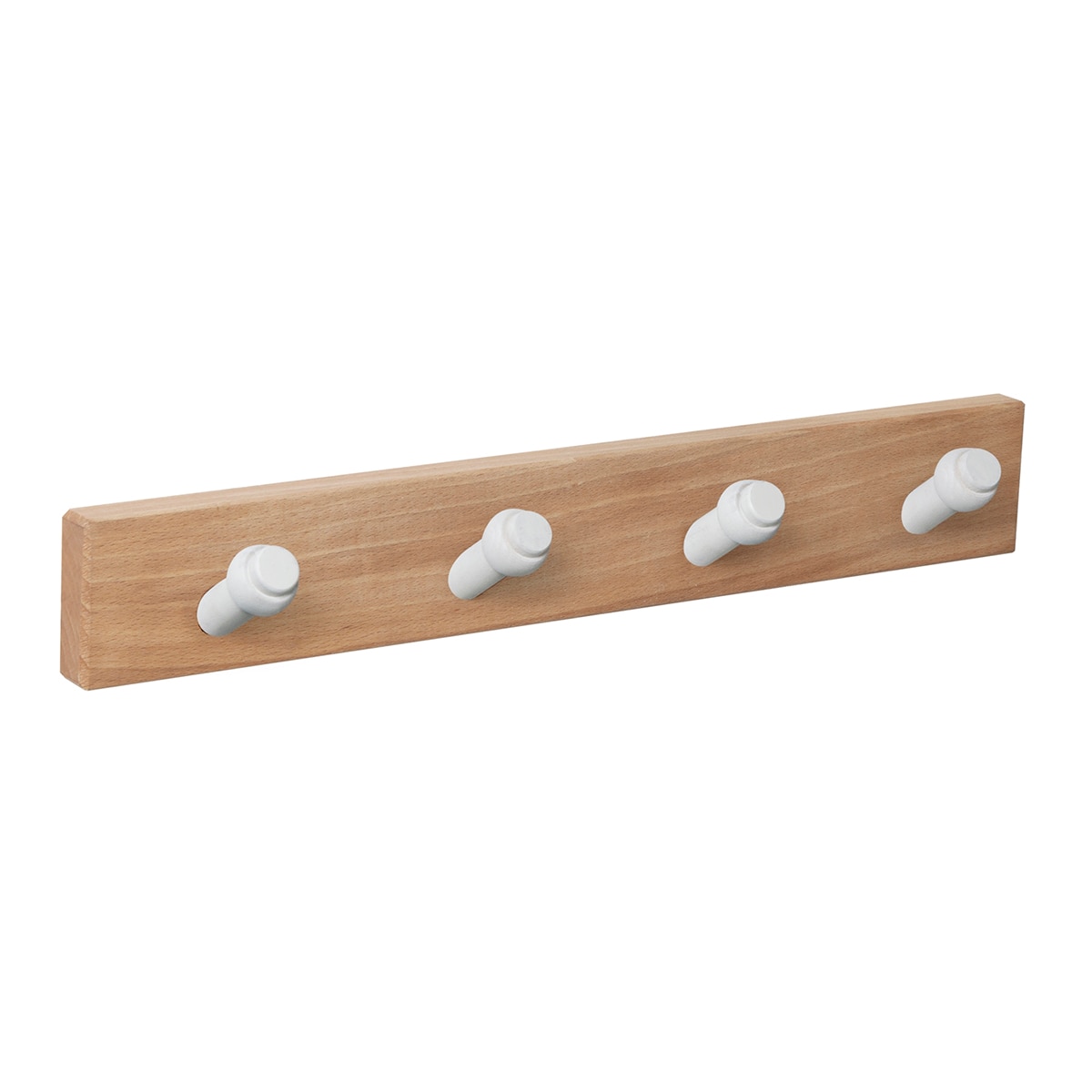 Imagen 0 de Percha Madera y Madera 4 Colgadores 9402HNBL4