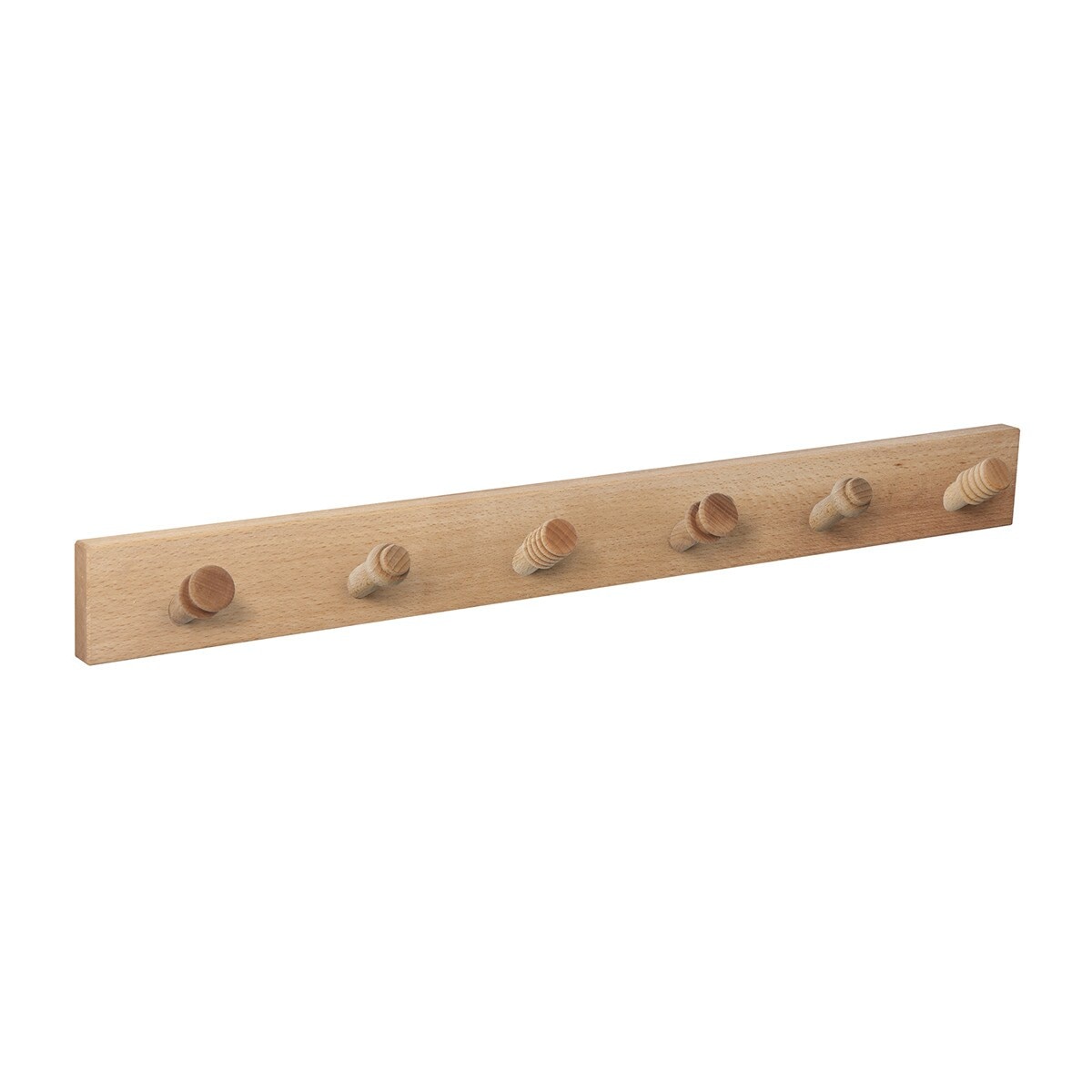 Imagen 0 de Percha Madera y Madera 6 Colgadores 9404HNHN6