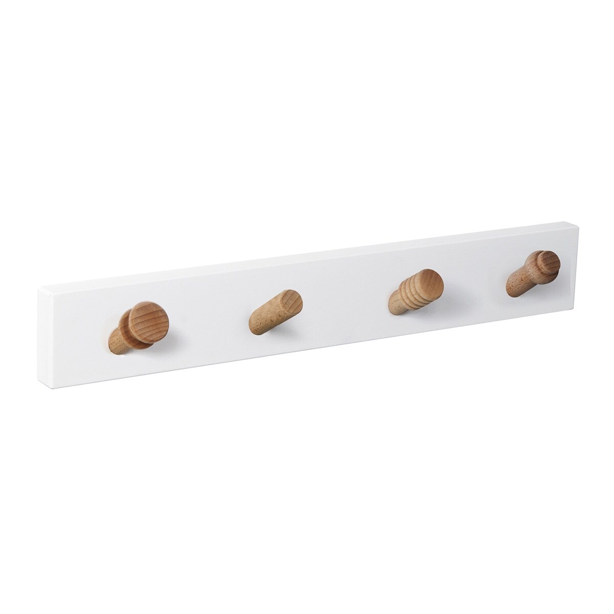 Imagen 0 de Percha Madera y Madera 4 Colgadores 9404BLHN4