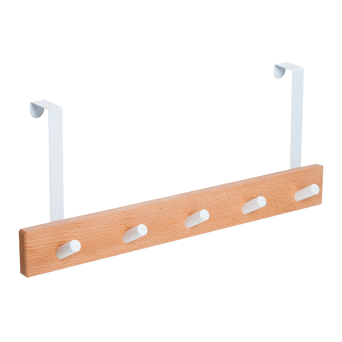 Imagen 0 de Percha Madera y Zamak 5 Colgadores 9400HNBL5S