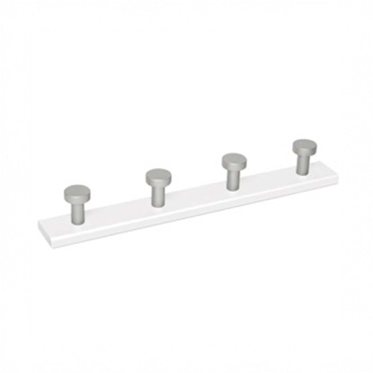 Imagen 0 de Percha Pared Madera Lacada 4 Pomos