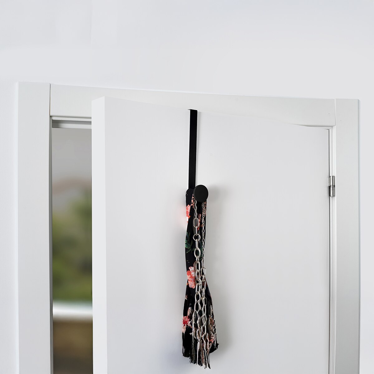 Gancho puerta blanco - 943GNE Negro-2