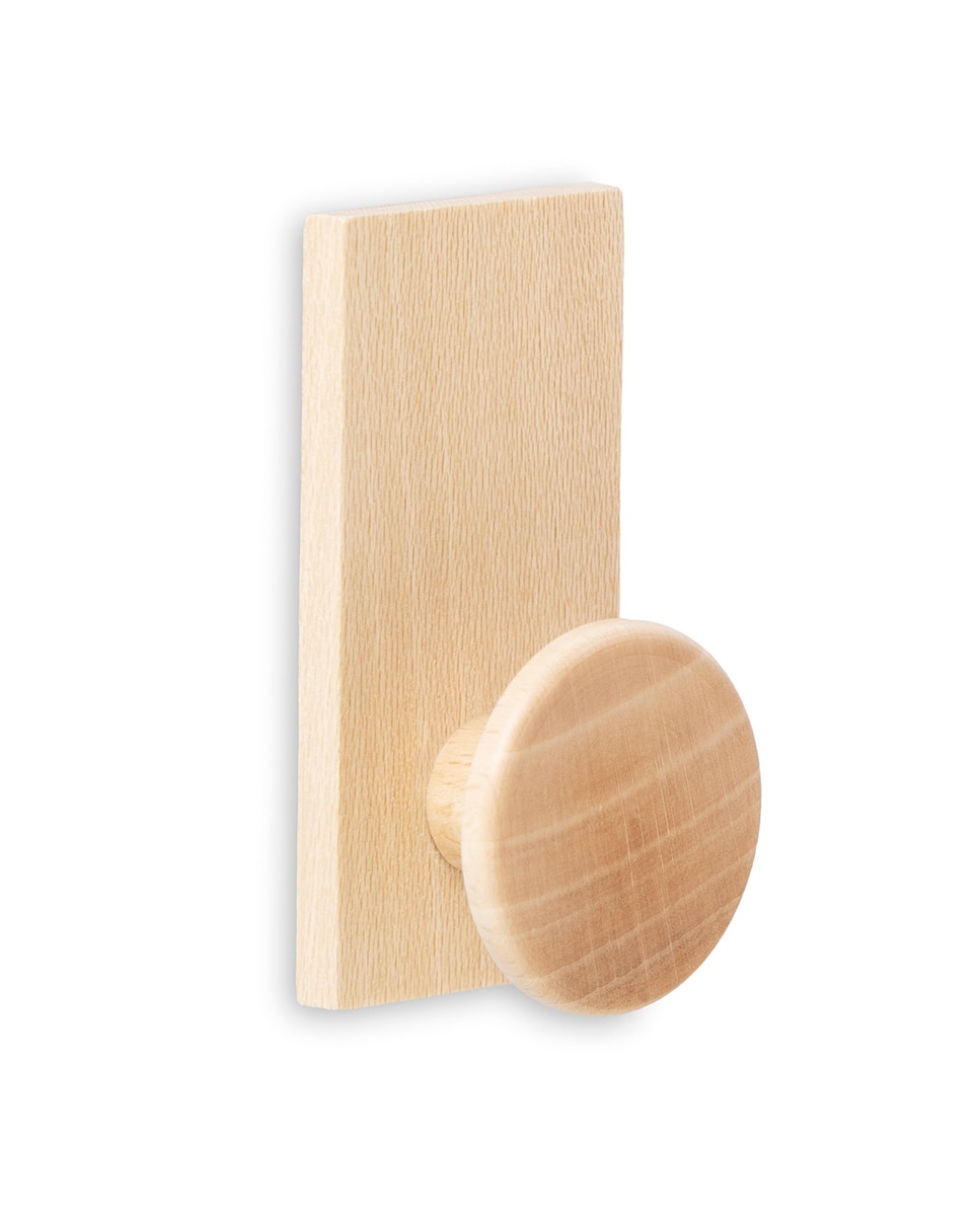 Colgador adhesivo Inofix Faro Madera Clara Madera-1