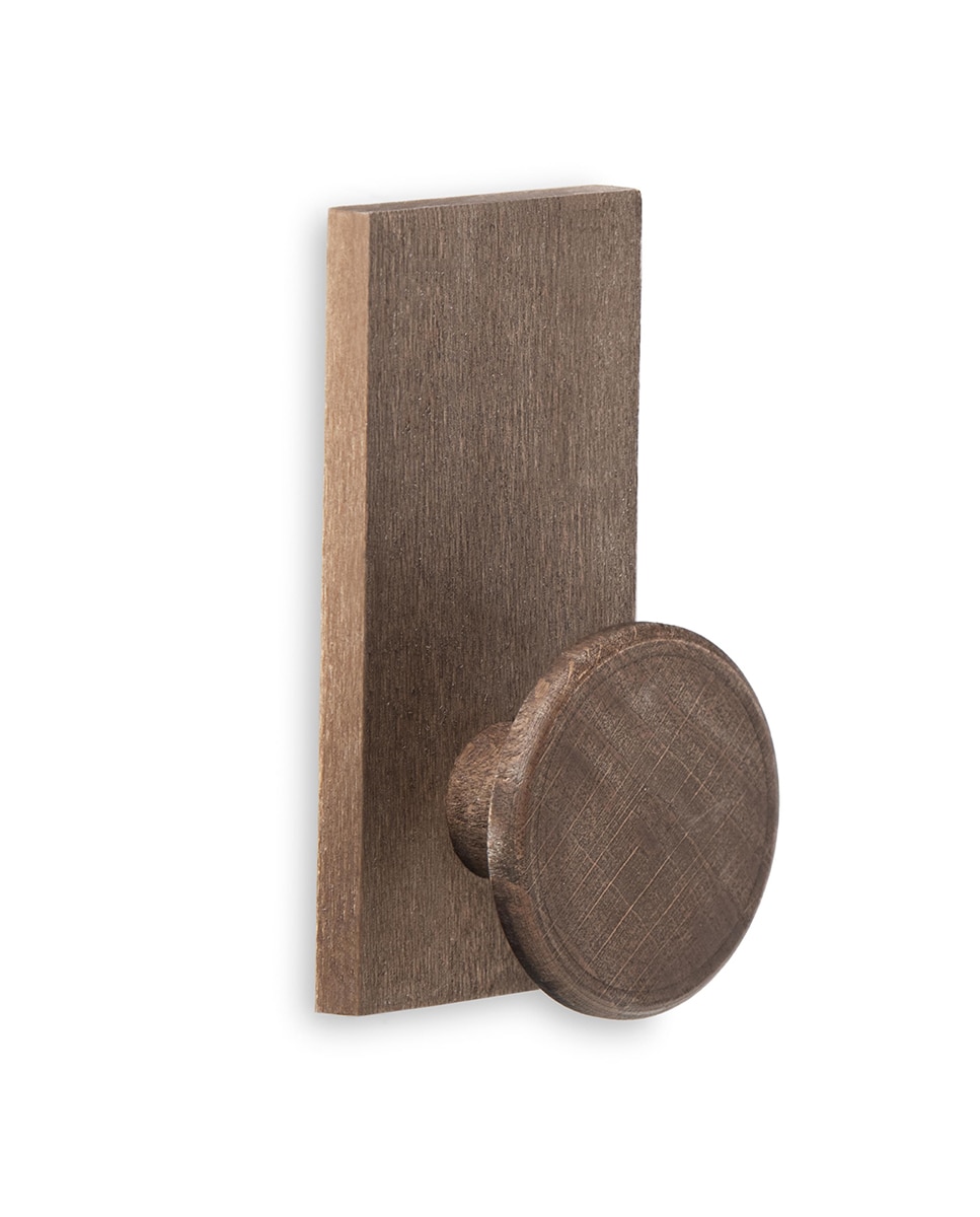 Colgador adhesivo Inofix Faro Madera Oscura Madera-1