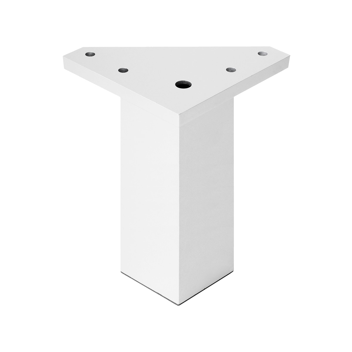 Imagen 0 de Pata Fija Cuadrada ABS