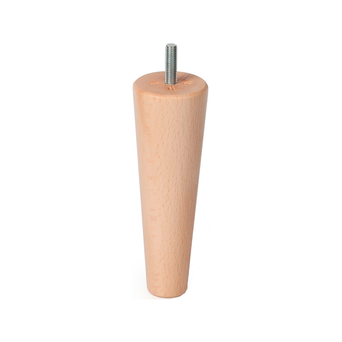 Pata Fija Madera Haya Cónica Haya-1