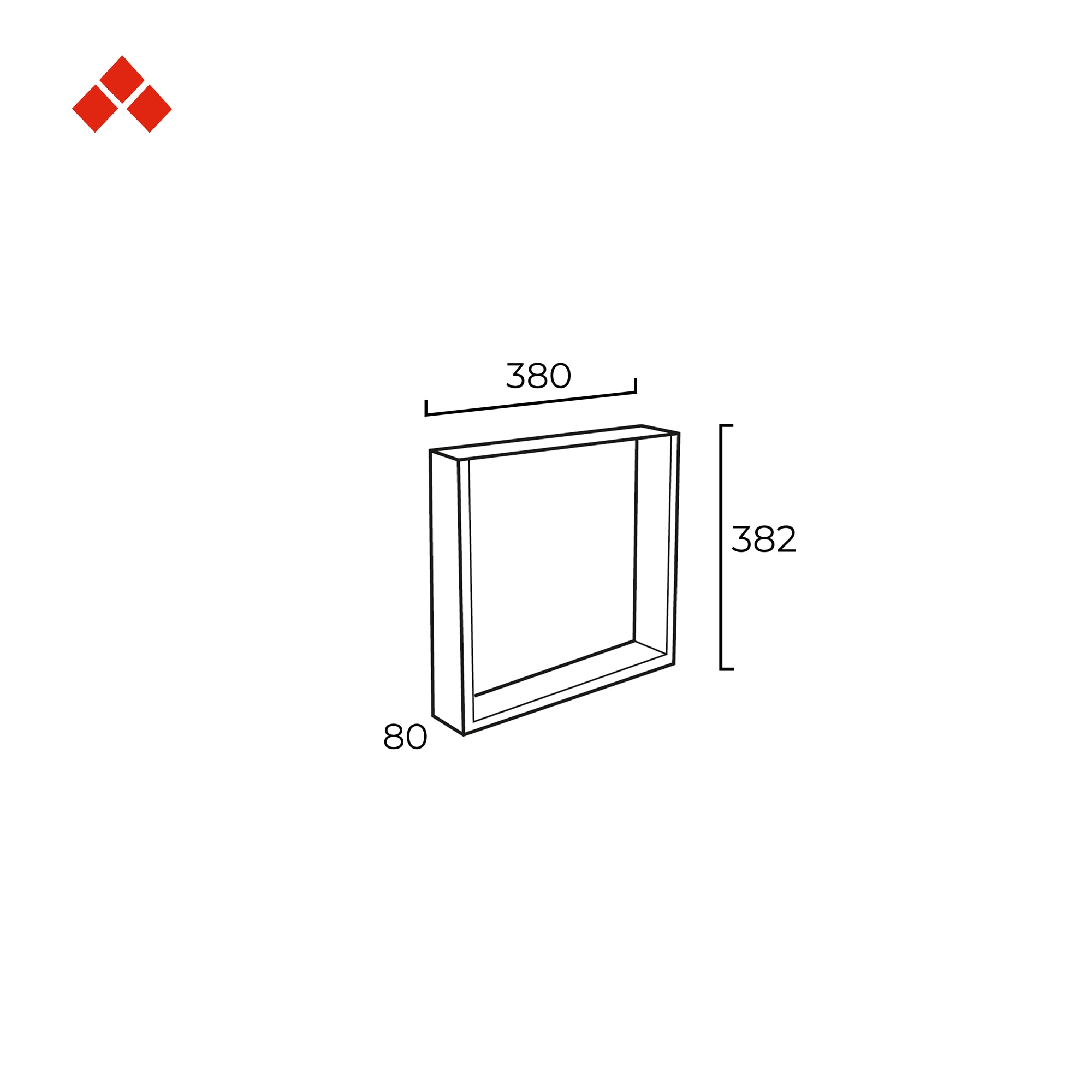 Pata Fija Soporte Acero Cuadrado Estilo Industrial S para Mesa Blanco-4