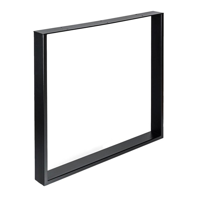 Imagen 0 de Pata Fija Soporte Cuadrado Acero Estilo Industrial L para Mesa