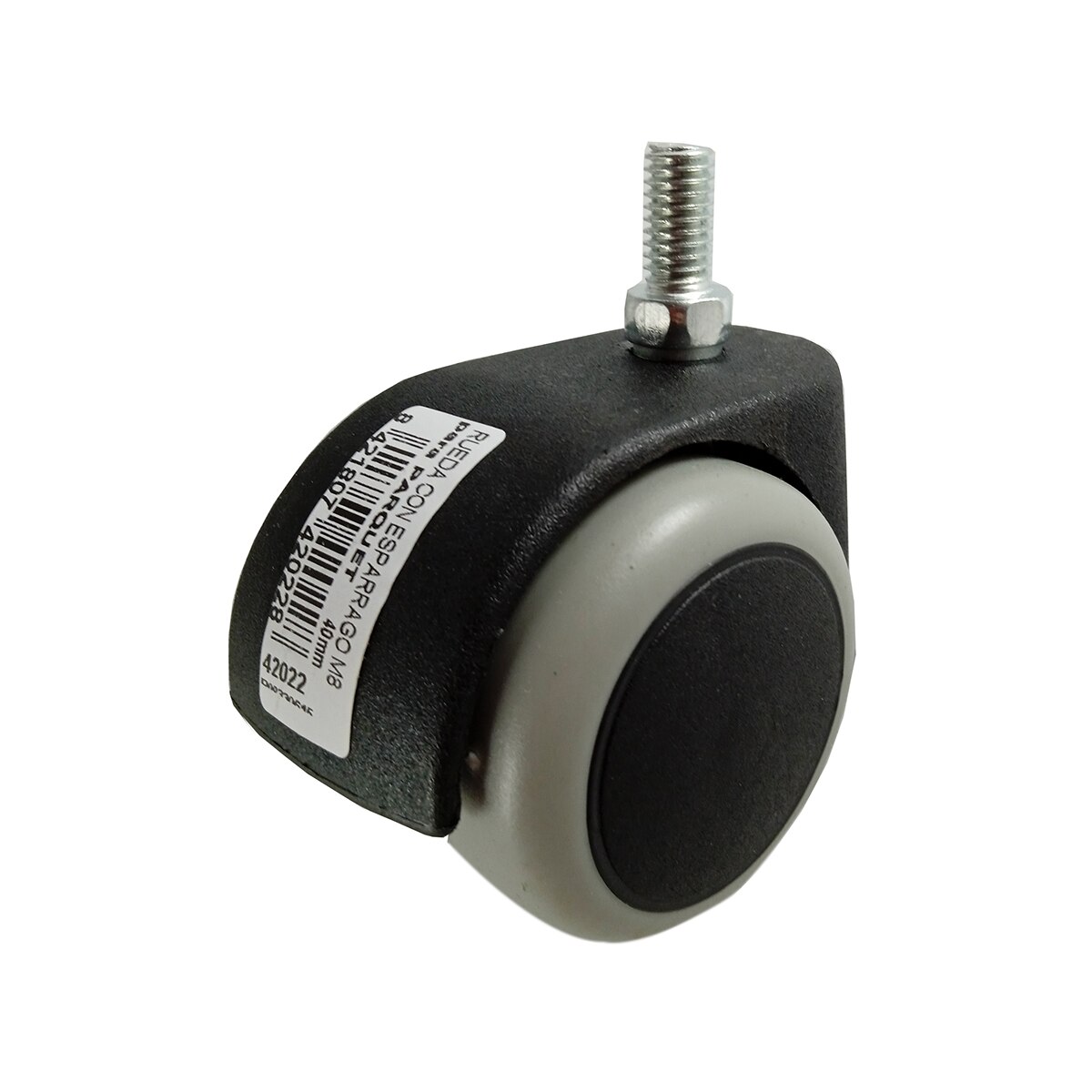 Rueda Parquet Ø 50 mm Gris / Negro-2