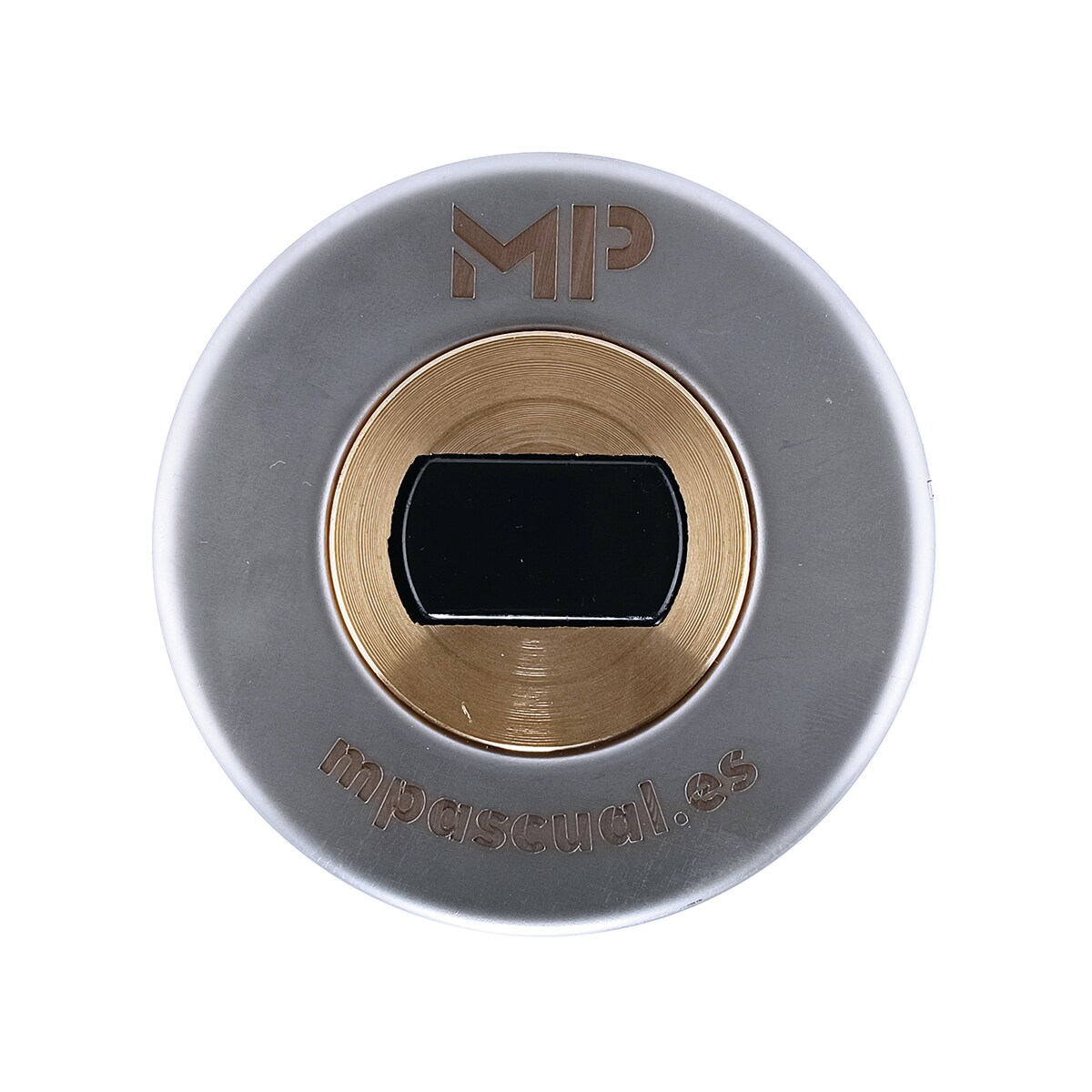 Vaso de Cierre para Cerradura Puerta Enrollable Cromado-5