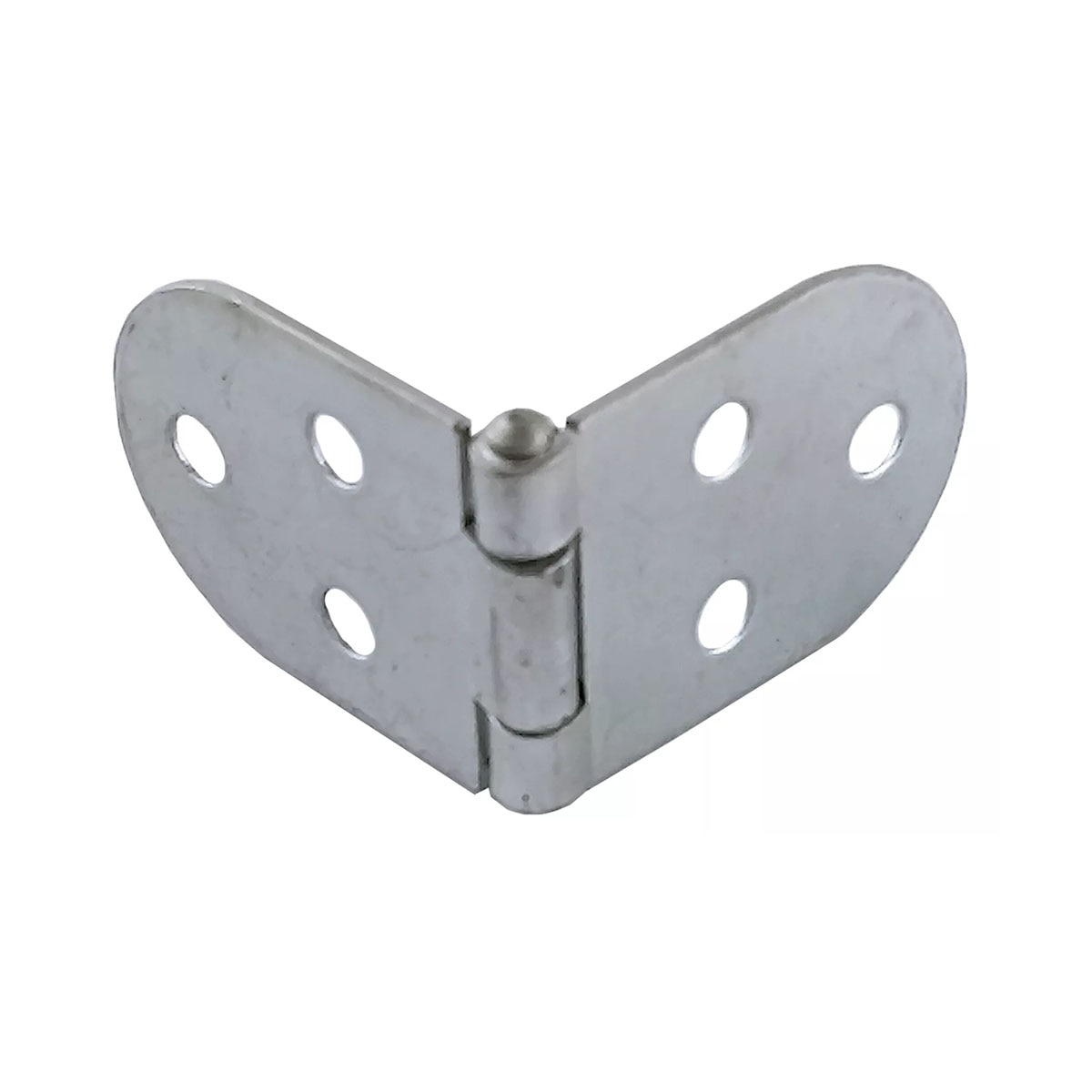2 Bisagras Planas para Mesa 80 x 32 x 1,5 mm Zincado-2