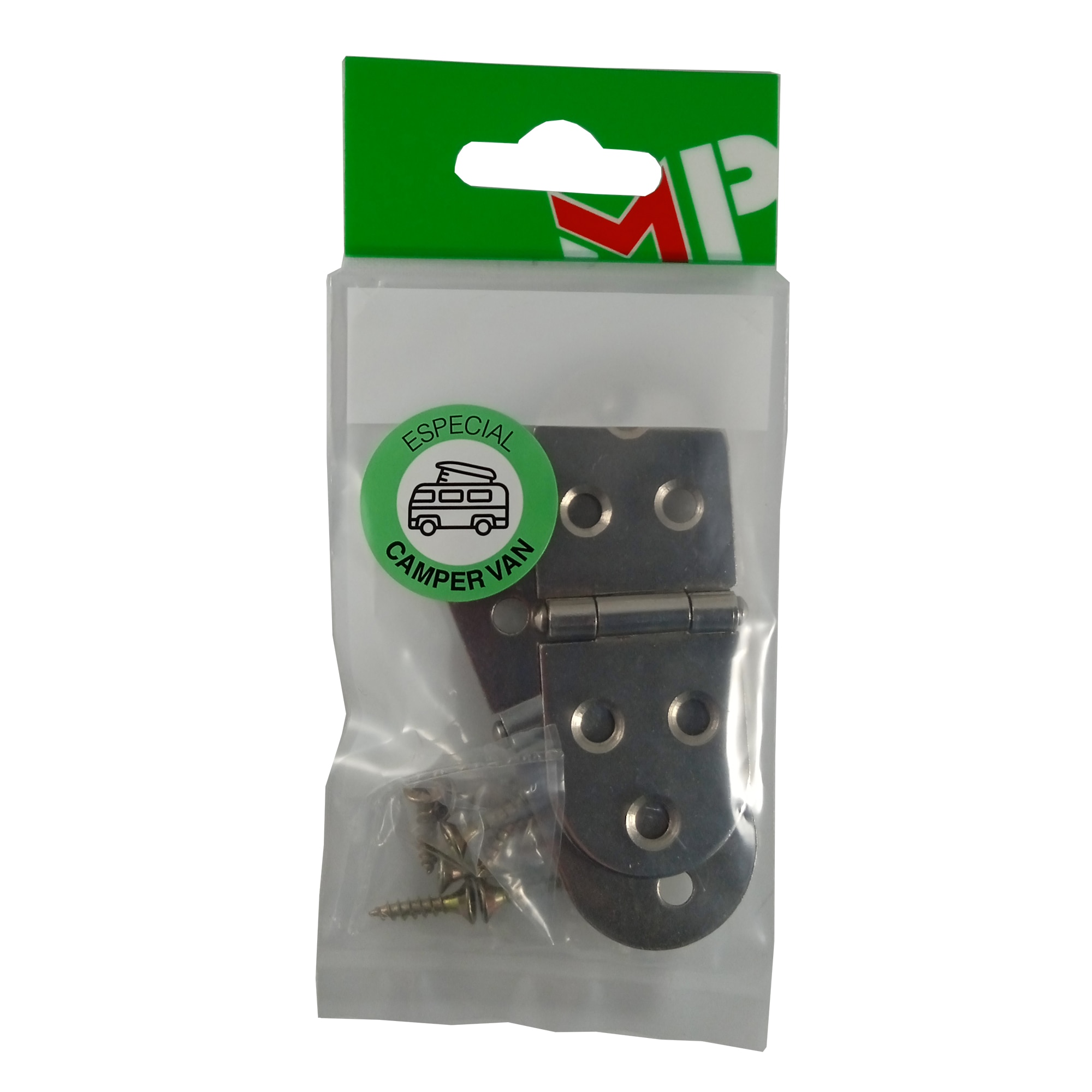 2 Bisagras Planas para Mesa 80 x 32 x 1,5 mm Zincado-4