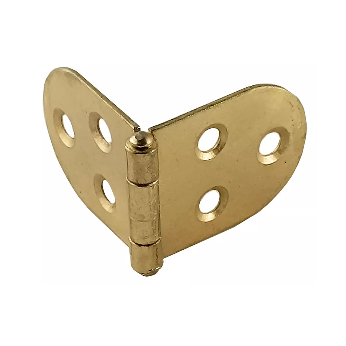 2 Bisagras Planas para Mesa 80 x 32 x 1,5 mm Latón Latón-2
