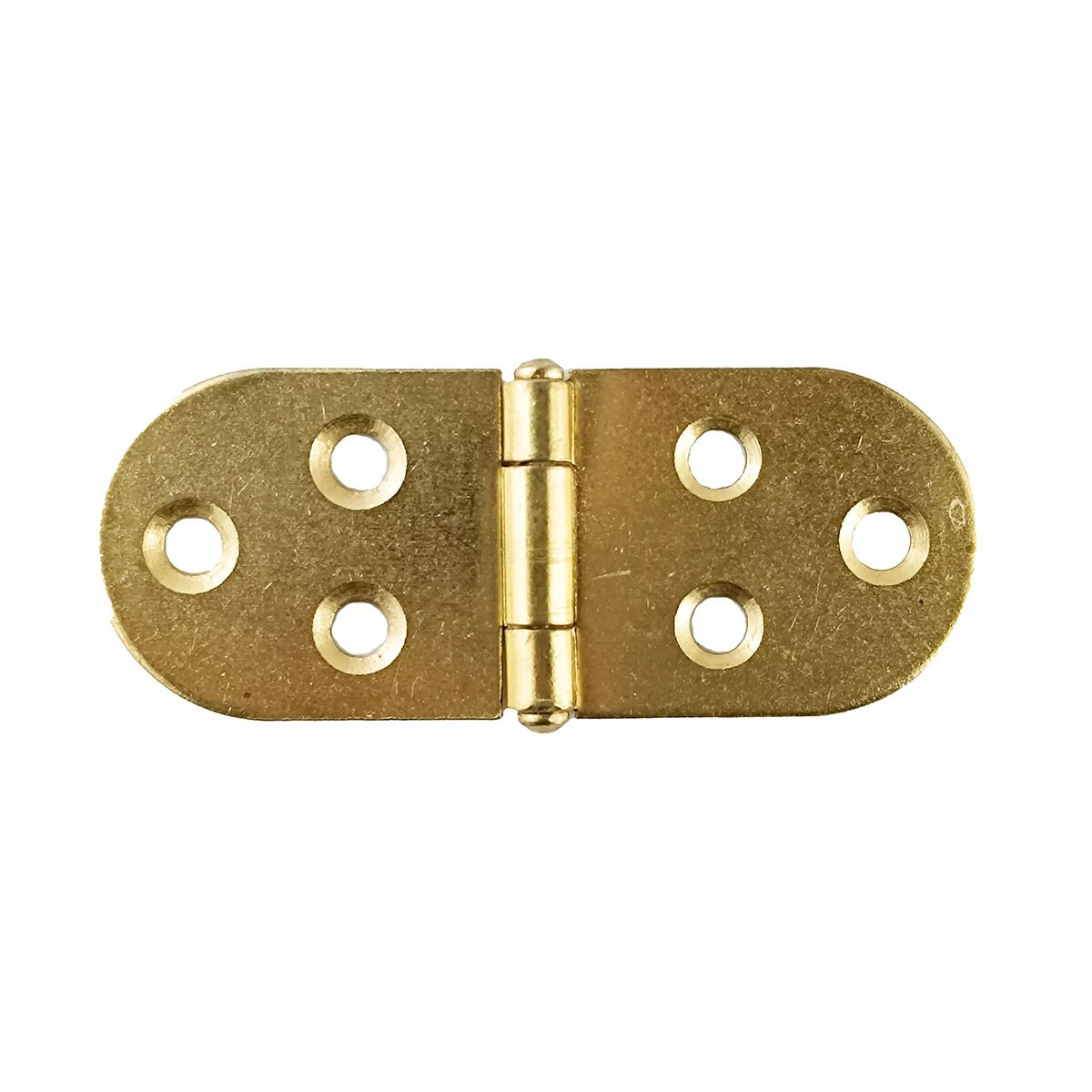 2 Bisagras Planas para Mesa 80 x 32 x 1,5 mm Latón Latón-3