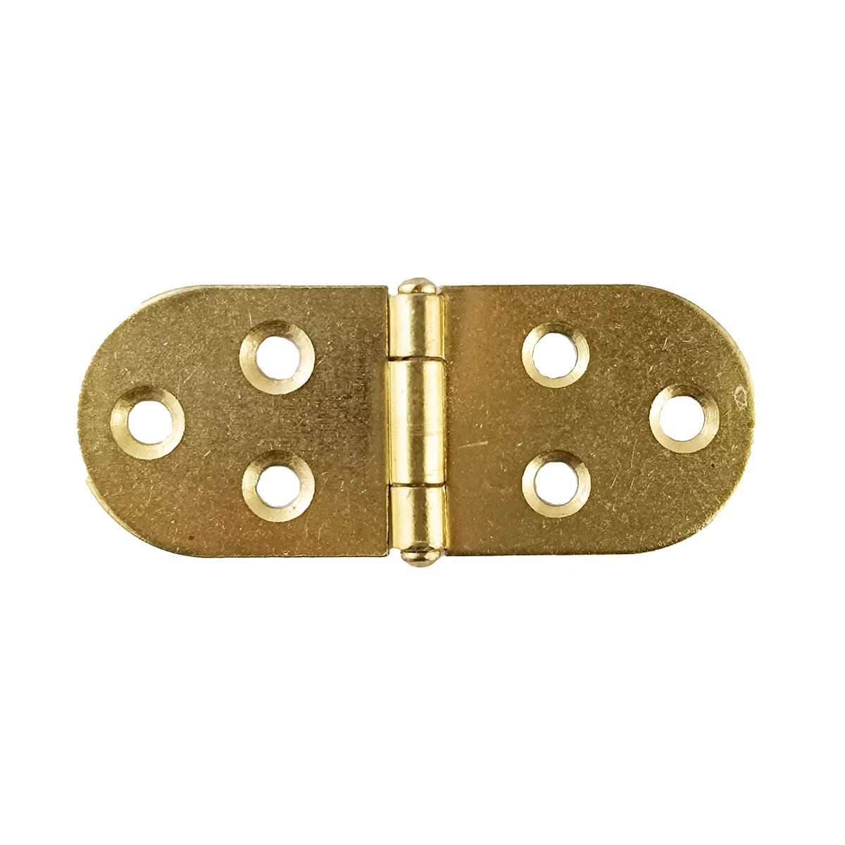 2 Bisagras Planas para Mesa 80 x 32 x 1,5 mm Latón Latón-3