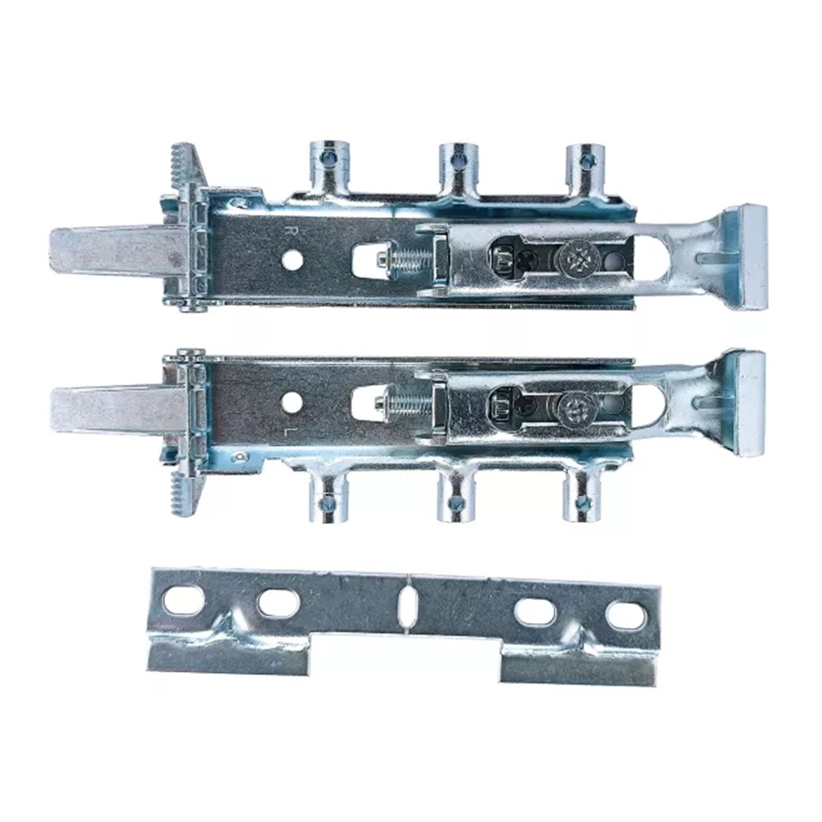 Kit Colgador Oculto Graduable para Armarios Zincado-2