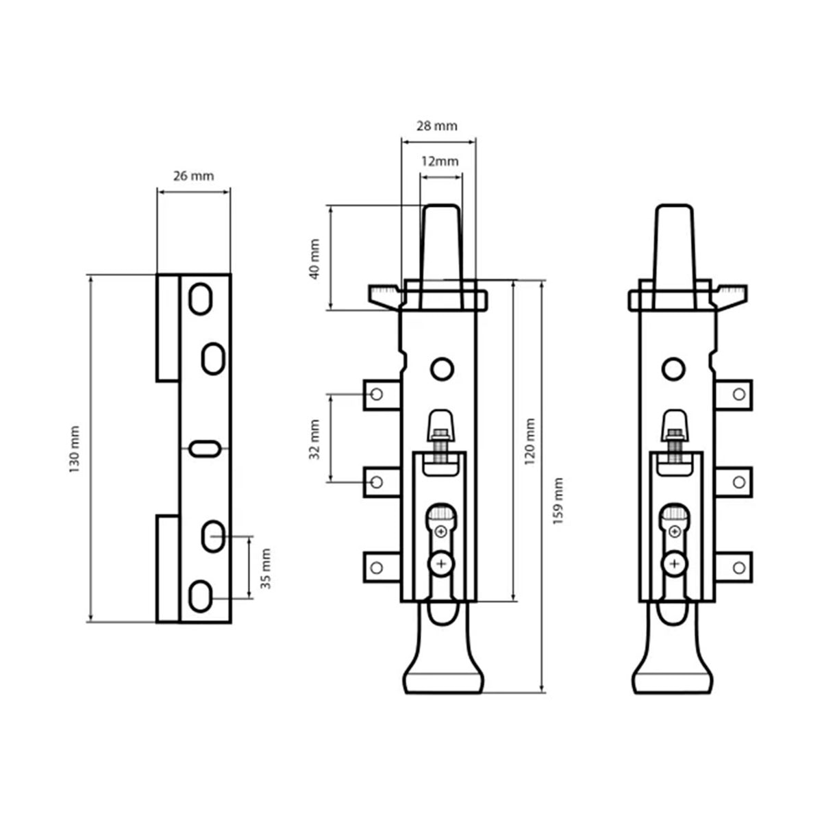 Kit Colgador Oculto Graduable para Armarios Zincado-5